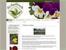 Tablet Screenshot of calseedling.com